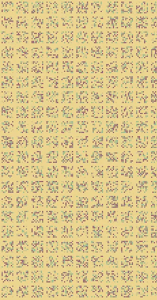 soyut renkli yarım tonlu noktalar üretken sanat arkaplan çizimleri