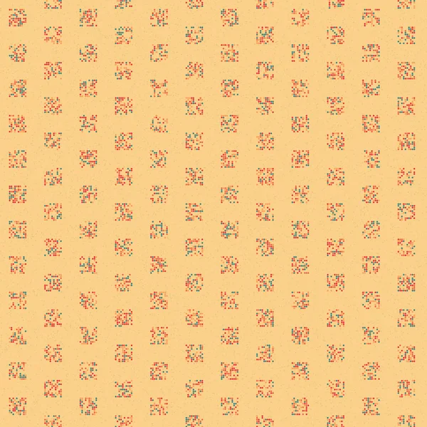 soyut renkli yarım tonlu noktalar üretken sanat arkaplan çizimleri