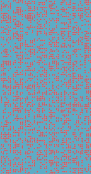 soyut renkli yarım tonlu noktalar üretken sanat arkaplan çizimleri