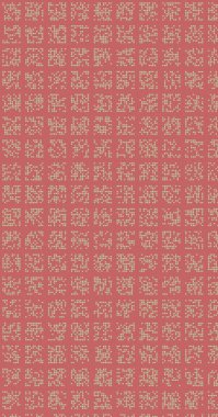 Soyut Renk Yarım Tonlama Noktaları üretken sanat arkaplanı çizimi