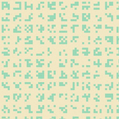 Soyut Renk Yarım Tonlama Noktaları üretken sanat arkaplanı çizimi