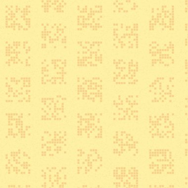 Soyut Renk Yarım Tonlama Noktaları üretken sanat arkaplanı çizimi