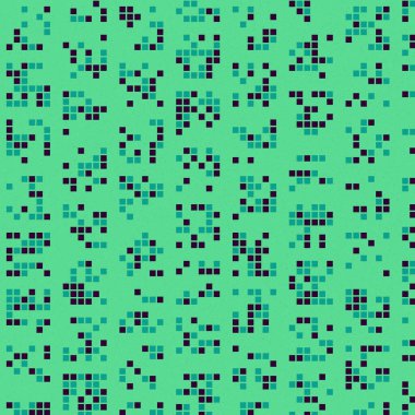 soyut renkli yarım tonlu noktalar üretken sanat arkaplan çizimleri