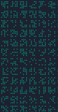 Soyut Renk Yarım Tonlama Noktaları üretken sanat arkaplanı çizimi