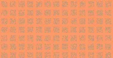 Soyut Renk Yarım Tonlama Noktaları üretken sanat arkaplanı çizimi