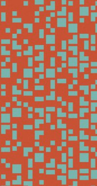 Soyut Renk Yarım Tonlama Noktaları üretken sanat arkaplanı çizimi