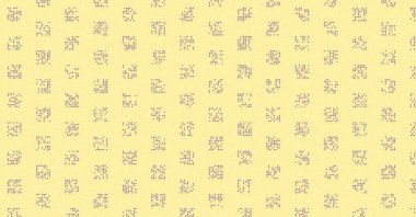 soyut renkli yarım tonlu noktalar üretken sanat arkaplan çizimleri