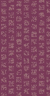 Soyut Renk Yarım Tonlama Noktaları üretken sanat arkaplanı çizimi