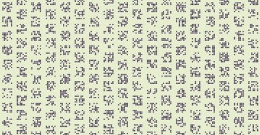 soyut renkli yarım tonlu noktalar üretken sanat arkaplan çizimleri