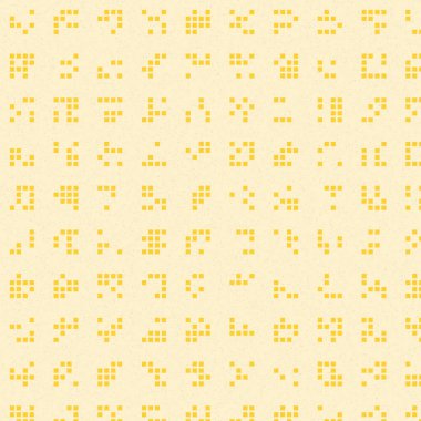 Soyut Renk Yarım Tonlama Noktaları üretken sanat arkaplanı çizimi