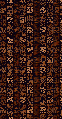 soyut renkli yarım tonlu noktalar üretken sanat arkaplan çizimleri