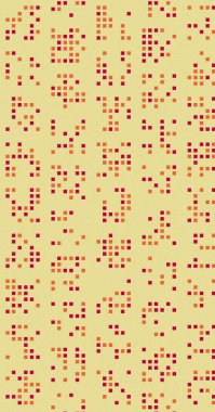 Soyut Renk Yarım Tonlama Noktaları üretken sanat arkaplanı çizimi