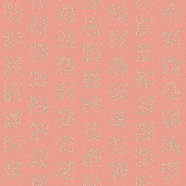 Soyut Renk Yarım Tonlama Noktaları üretken sanat arkaplanı çizimi