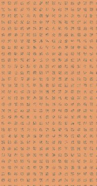 Soyut Renk Yarım Tonlama Noktaları üretken sanat arkaplanı çizimi