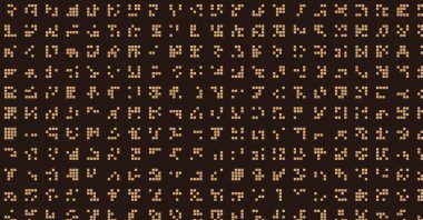 soyut renkli yarım tonlu noktalar üretken sanat arkaplan çizimleri