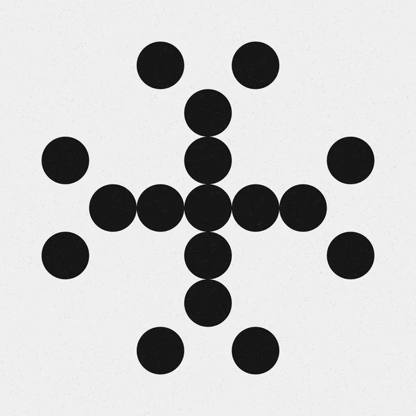 黑点抽象模式 — 图库矢量图片