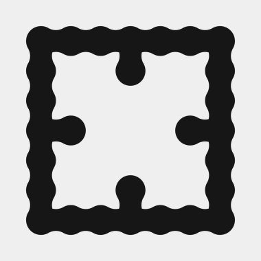 Soyut çapraz desenli logo üretken hesaplama sanatı çizimi