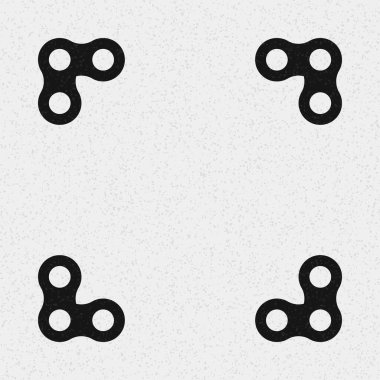 Soyut çapraz desenli logo üretken hesaplama sanatı çizimi