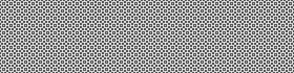 Abstraktes Muster Dots Logo Schwarz Weiße Vektorillustration — Stockvektor