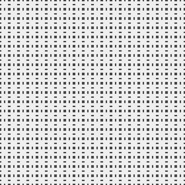 Soyut Desen. Noktalar Logosu. Siyah ve beyaz vektör çizimi