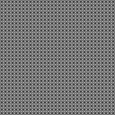 Soyut Desen. Noktalar Logosu. Siyah ve beyaz vektör çizimi