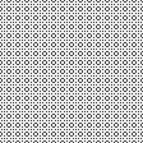 Абстрактний Візерунок Логотип Крапок Чорно Біла Векторні Ілюстрації — стоковий вектор