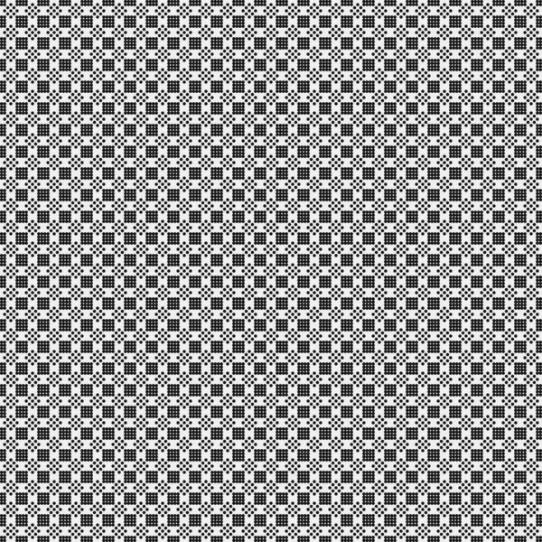 Abstract Pattern Dots Logo Black White Vector Illustration — Stock Vector
