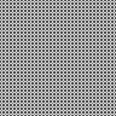 Soyut Desen. Noktalar Logosu. Siyah ve beyaz vektör çizimi