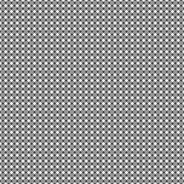 Soyut Desen. Noktalar Logosu. Siyah ve beyaz vektör çizimi