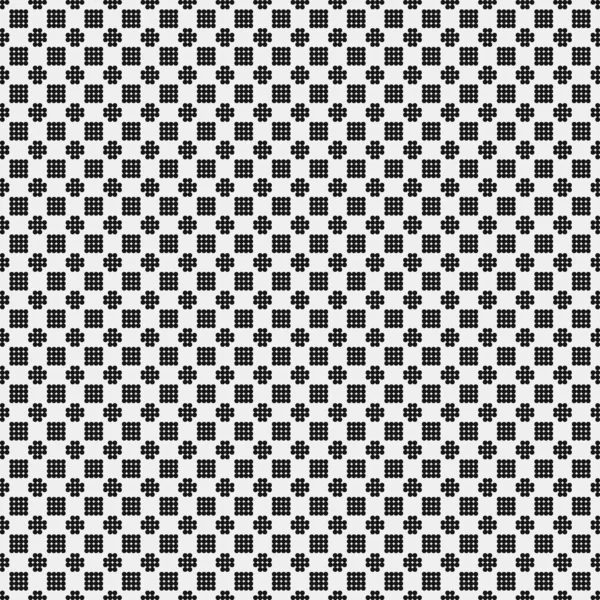 Abstract Pattern Dots Logo Black White Vector Illustration — Stock Vector