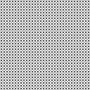 Soyut Desen. Noktalar Logosu. Siyah ve beyaz vektör çizimi