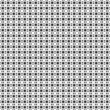 Soyut Desen. Noktalar Logosu. Siyah ve beyaz vektör çizimi