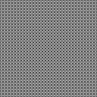 Soyut Desen. Noktalar Logosu. Siyah ve beyaz vektör çizimi