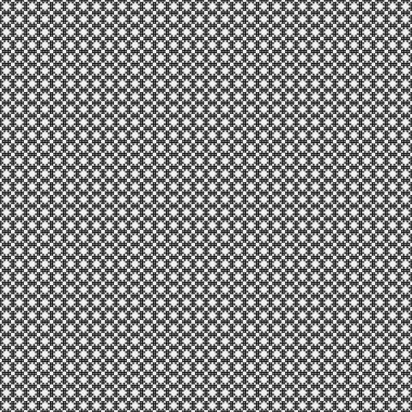 Soyut Desen. Noktalar Logosu. Siyah ve beyaz vektör çizimi