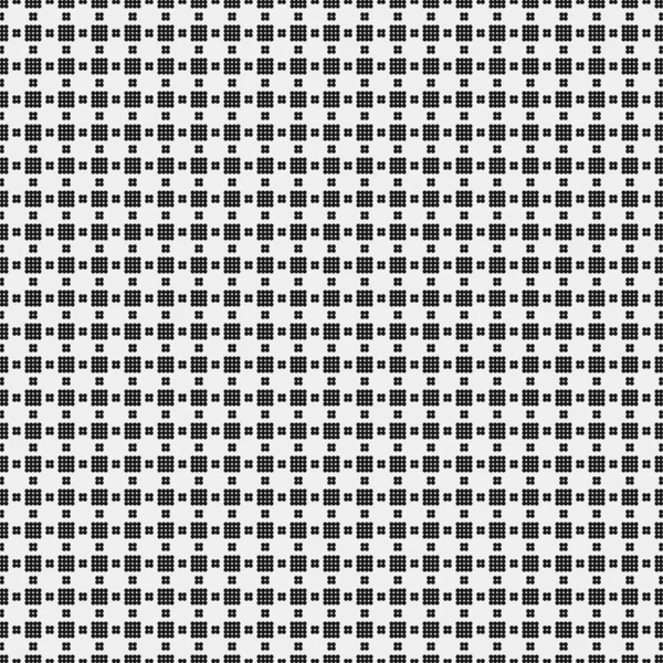 Soyut Desen. Noktalar Logosu. Siyah ve beyaz vektör çizimi