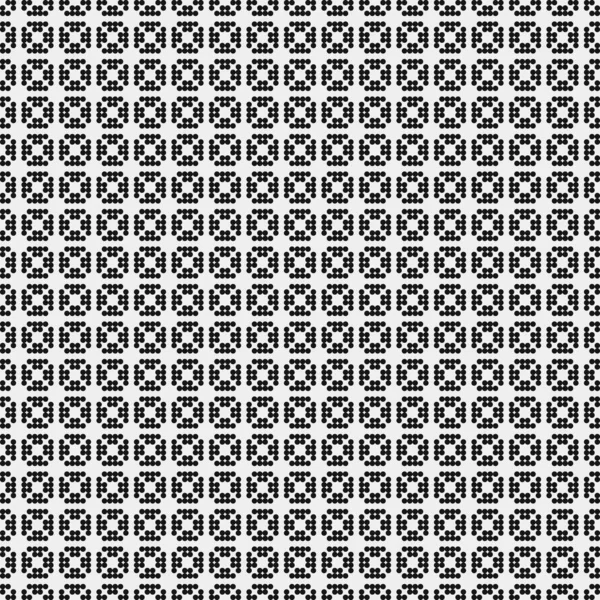 Abstract Pattern Dots Logo Black White Vector Illustration — Stock Vector