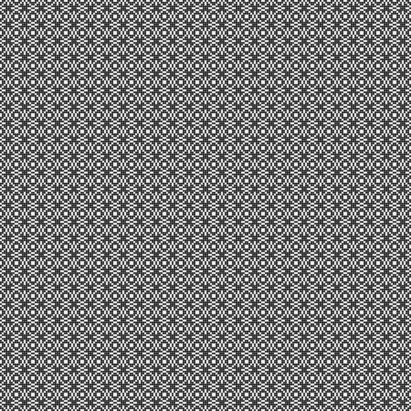 Absztrakt Fekete Pontok Minta Dísze Fehér Háttéren Generatív Számítógépes Művészeti — Stock Vector