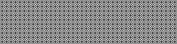 Abstract Pattern Ornament Black Dots Circles White Background Generative Computational —  Vetores de Stock