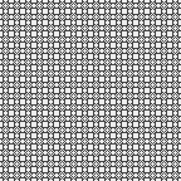 Abstract Patroon Ornament Van Zwarte Stippen Witte Achtergrond Generatieve Computationele — Stockvector