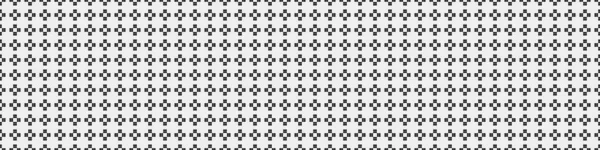 Abstract Pattern Ornament Black Dots Circles White Background Generative Computational — Vetor de Stock