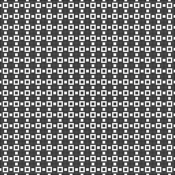 Abstraktní Vzor Ornament Černé Tečky Kruhy Bílém Pozadí Generativní Výpočetní — Stockový vektor