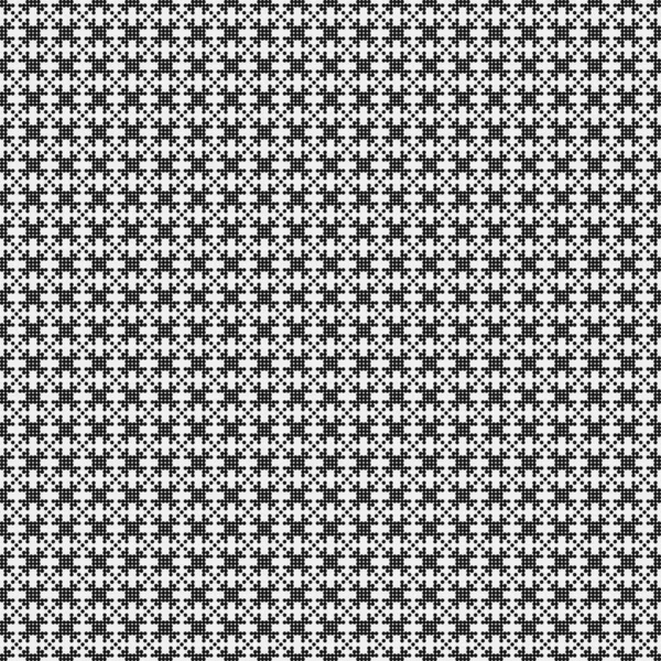 Αφηρημένη Μοτίβο Στολίδι Των Μαύρων Κουκκίδες Στο Λευκό Φόντο Παραγωγική — Διανυσματικό Αρχείο