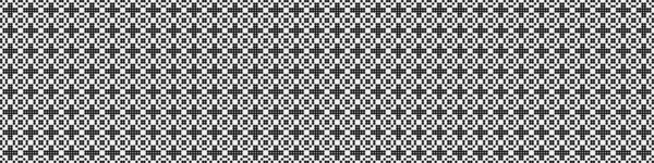 Abstract Pattern Ornament Black Dots Circles White Background Generative Computational —  Vetores de Stock