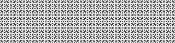 摘要黑色圆圈图案装饰 白色背景 生成计算艺术图解 对称几何矩形单色背景 — 图库矢量图片