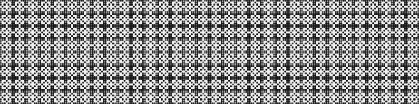 Abstract Pattern Ornament Black Dots Circles White Background Generative Computational —  Vetores de Stock