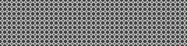 Abstract Pattern Ornament Black Dots Circles White Background Generative Computational —  Vetores de Stock