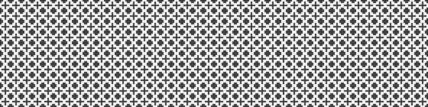 Abstract Patroon Ornament Van Zwarte Stippen Cirkels Witte Achtergrond Generatieve — Stockvector