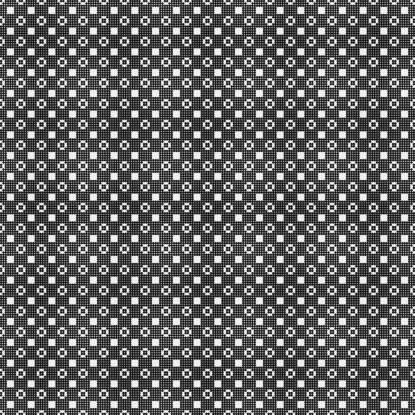 Αφηρημένη Μοτίβο Στολίδι Των Μαύρων Κουκκίδες Στο Λευκό Φόντο Παραγωγική — Διανυσματικό Αρχείο
