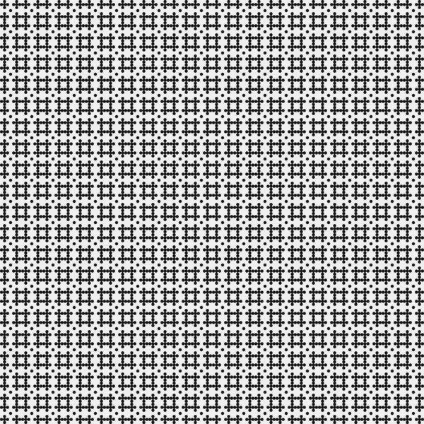 Abstract Pattern Ornament Black Dots Circles White Background Generative Computational —  Vetores de Stock