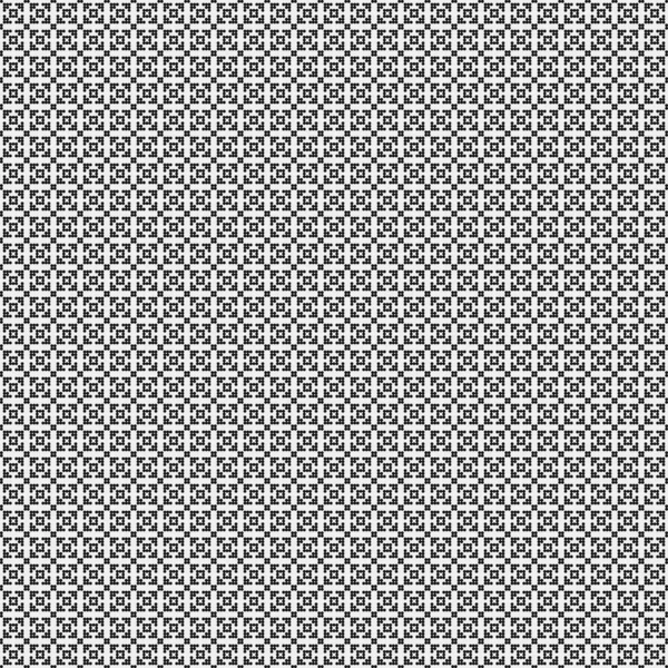 Abstract Pattern Ornament Black Dots Circles White Background Generative Computational — Vetor de Stock
